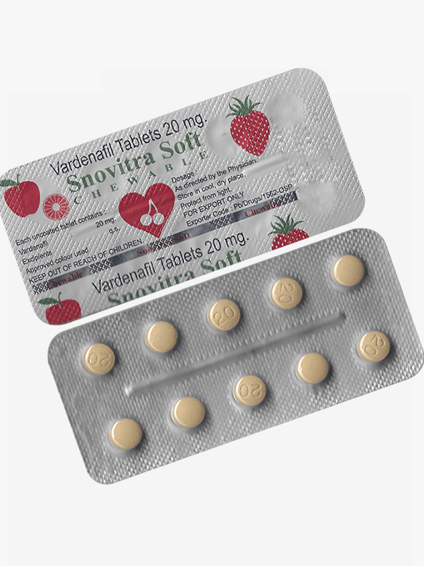 Snovitra Soft Chewable medicine suppliers & exporter in Spain