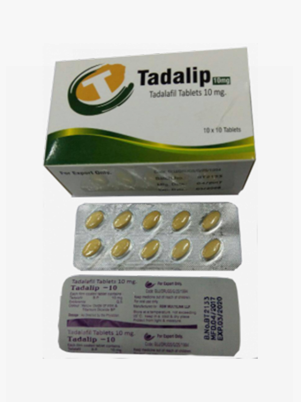 Tadalip medicine suppliers & exporter in 